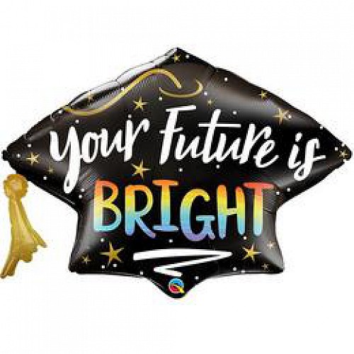 Your Future is Bright ballagási fólia lufi