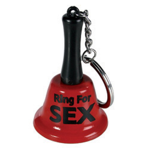 Ring for Sex Feliratú Csengő Kulcstartón
