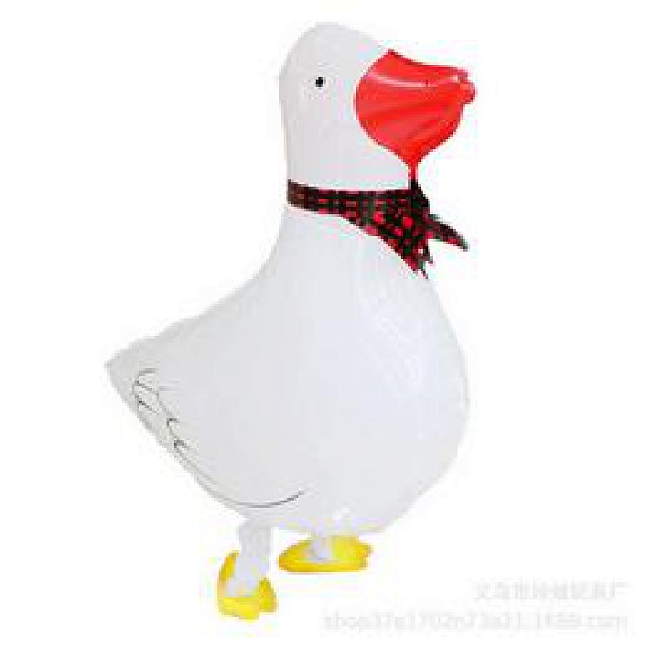 Sétáló Liba fólia lufi