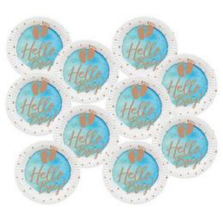 "Hello Boy" party tányér