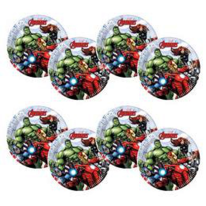 Bosszúállók Parti tányér