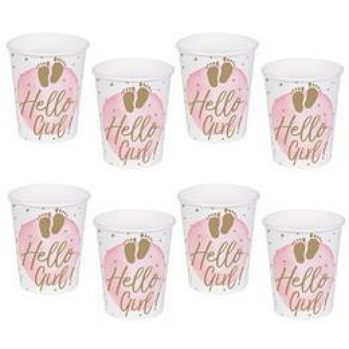 Hello Girl parti pohár