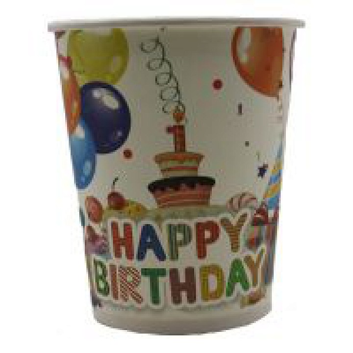 Happy Birthday parti pohár