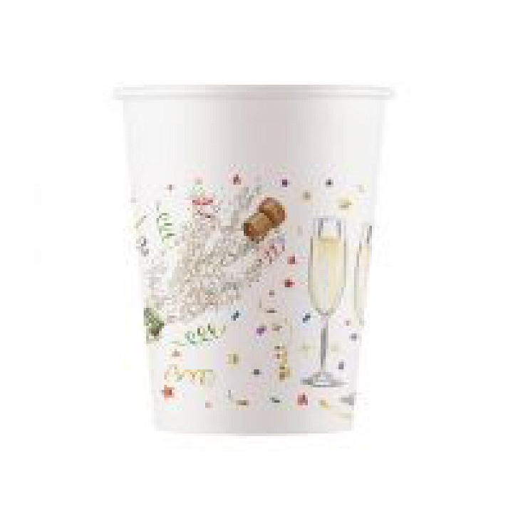 Pezsgős, Konfettis parti pohár