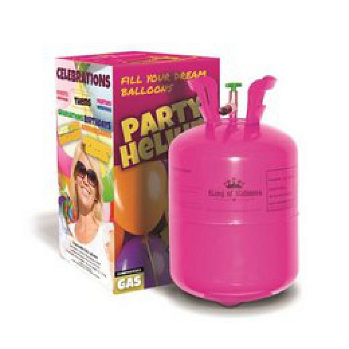 Eldobható Héliumos Palack (50 db lufihoz)