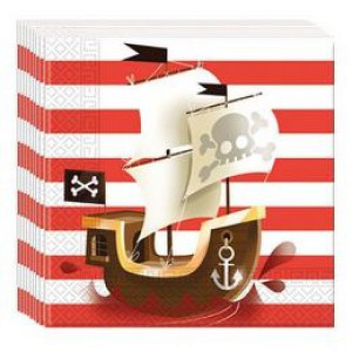 Kalóz hajós szalvéta