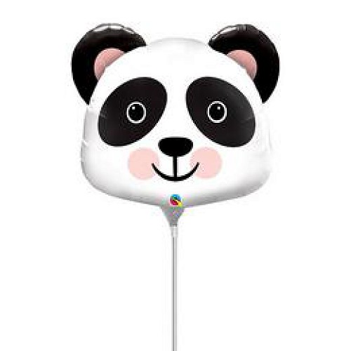 Mosolygós Panda Pálcás fólia lufi