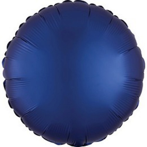 Matt Kerek Navy Fólia Lufi