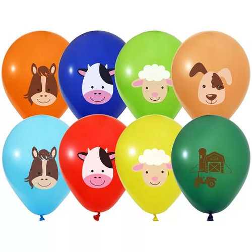 Farm Állatos latex lufi