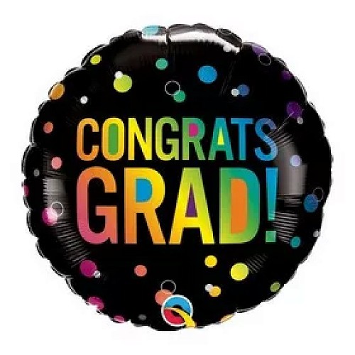 Congrats Grad! feliratú fólia lufi
