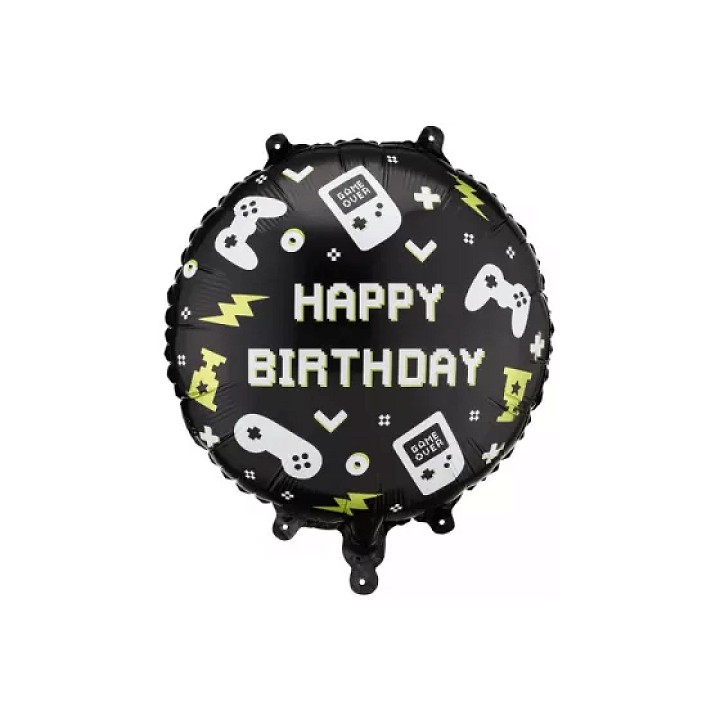 Happy Birthday Játék konzol Fólia Lufi