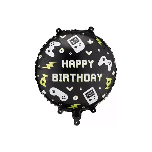 Happy Birthday Játék konzol Fólia Lufi
