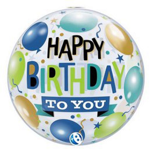 Happy Birthday Lufis Bubble Lufi