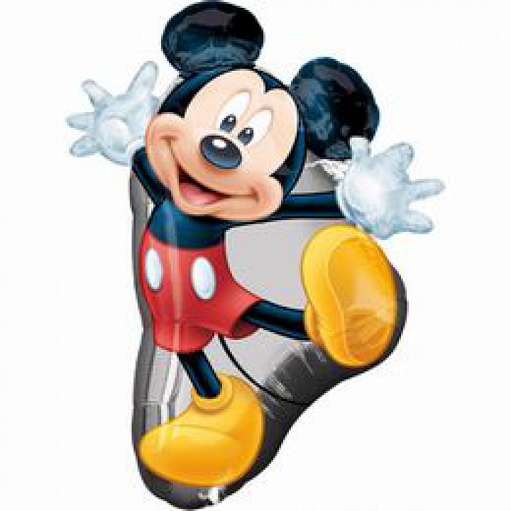 Mickey Mouse egész alakos fólia lufi